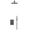 Tapwell Box7268 Takdusj Innbygging - Takmontert Krom / 85mm Ø300mm (TA-9424869)