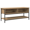  TV benk Artisan Eik 100x35x45 cm Bearbeidet tre og stål