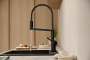 Hansgrohe Talis Select M54 PowderSpray Kjøkkenbatteri Matt svart, Baderom