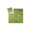 Puzzle Mat Road med dyr