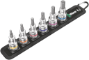 Wera 1/2" Insex Bitshylsesett 6 Deler 4-10 mm - Metrisk Unbrakonøkkel