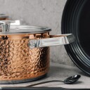 Vargen & Thor   Mjölner Noelle kasserolle 2,8L kobber