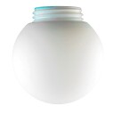 Glasskuppel Glob Ø150 mm, H133 mm, gjenger 84,5 mm, matt opal