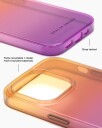 IDEAL OF SWEDEN iPhone 14 Pro Ideal Of Sweden Clear Deksel Gradient - Vibrant Ombre