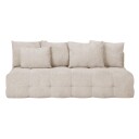 Sovesofa HOME4YOU Luise 3 seter beige   beige