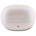 Guess GUTWST88MCTGP TWS + dokkingstasjon Rosa Capsule med trykt logo