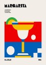 Margarita Bauhaus Cocktail Poster Plakat / 21x30cm