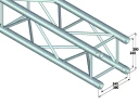 Alutruss Quadlock 6082-210 4-Veis Tverrbjelke