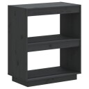 vidaXL Bokhylle gr? 60x35x71 cm heltre furu