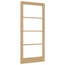 vidaXL Innvendig Dør med Glass "ORKDAL" 93x202x4 cm Massivt Tre Furu