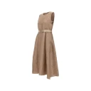 Max Mara Dame Kjoler Beige M,
