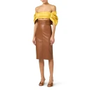 Elisabetta Franchi Dame Skjørt Brun S,