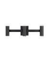Visual Comfort Dobson II 3 Light Bath Light Matte Black