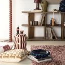By Boo Teppe Mixi Burgundy 190x290 cm