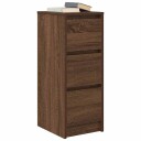  Skjenk brun eik 29,5x34x76 cm konstruert tre