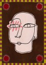 Minimalist Line Drawing Of A Face Poster Plakat / 70x100cm