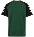 Hummel Hmljr Logo T Shirt Short Sleeve Dark Green 110/116