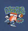 Nike T skjorte Kalkaktig Mystisk Navy 5 år 110 T skjorte Blå