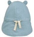 Liewood Gorm Linen Sun Hat W Ears   Blue   6/9M