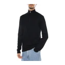 ONLY & SONS Onswyler Life Reg 14 Half Zip Knit Noos - Black - M