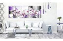 Bilde Purple Ribbons 225x90 Artgeist sp. z o. o.