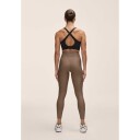 Casall Graphic High Waist Tights Dame Khaki 38