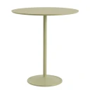 Muuto Soft barbord 95 cm   Beige Green Laminate Beige Green