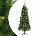  Juletre med 300 LED med stativ grønn 240 cm PE