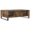  Salongbord røkt eik 104x60x35 cm konstruert tre 8720845439057