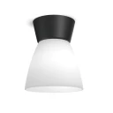 Belid Bizzo tak D165 matt svart/opalglass E27