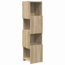  Hjørneskap Hvit 25,5x25x102cm Konstruert tre