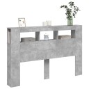  Hodegavl betonggrå 160x18,5x103,5 cm konstruert tre 8721012259386