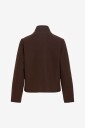 Vila   Jakke viClaudia L/s High Neck Short Jkt    Brun