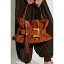 Balmain Dame Vesker Rød ONE SIZE,