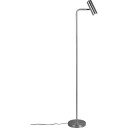 Trio Lighting Marley gulvlampe stål