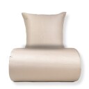 Nature By Borg Bambus sengetøy 140x220 cm - Beige - Sateng - 100% Bambus - Nature By Borg