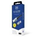 3mk Hyper Cable N SERIES USB A / USB C 1m 9V/2A 18W / svart