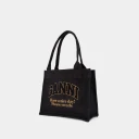 Ganni Dame Vesker Svart ONE SIZE,