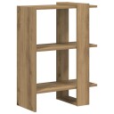 vidaXL Bokhylle Artisan Eik 52 x 25 x 71,5 cm Konstruert tre