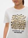 Vero Moda Girl Cecilie T skjorte kort erme  hvit (146/152)