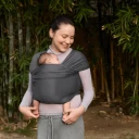 Ergobaby Aura Wrap Knit Bæresjal Soft Black