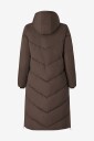 Zizzi   Kåpe caNordic L/S Coat   Brun