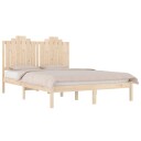 vidaXL Sengeramme heltre furu 160x200 cm 8720287025382