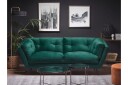 Lenvik 3 seters Sofa   Fløyel/Grønn