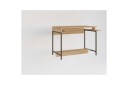 Ovran Skrivebord 57x113 cm   Eik/Sort