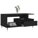  Salongbord svart 90x49x45 cm konstruert tre 8721012113244