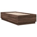  Sengeramme brun eik 90x190 cm konstruert tre 8721012274921