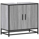  Servantskap grå sonoma 65x33x60 cm konstruert tre 8721102843266