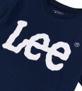 Lee T skjorte Wobbly Graphic T shirt Blå