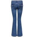 KIDS ONLY   Jeans Kogphoebe Lw Ba Poc Fla Dnm Mb Pim   Blå